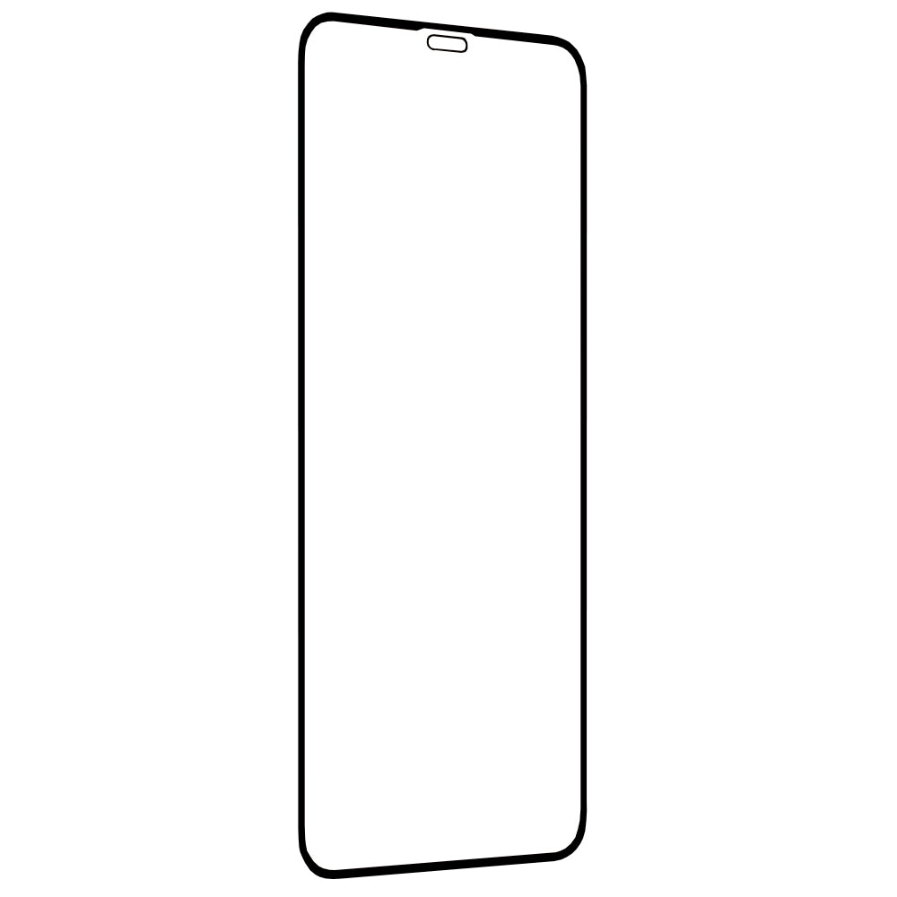 Techsuit skärmskydd för Apple iPhone 11 Pro Max / XS Max, härdat glas, full limning, 111D, svart