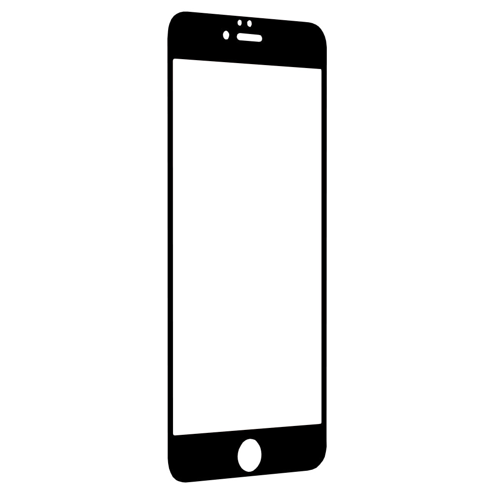 Techsuit skärmskydd för Apple iPhone 6s Plus / 6 Plus, härdat glas, full limning, 111D, svart