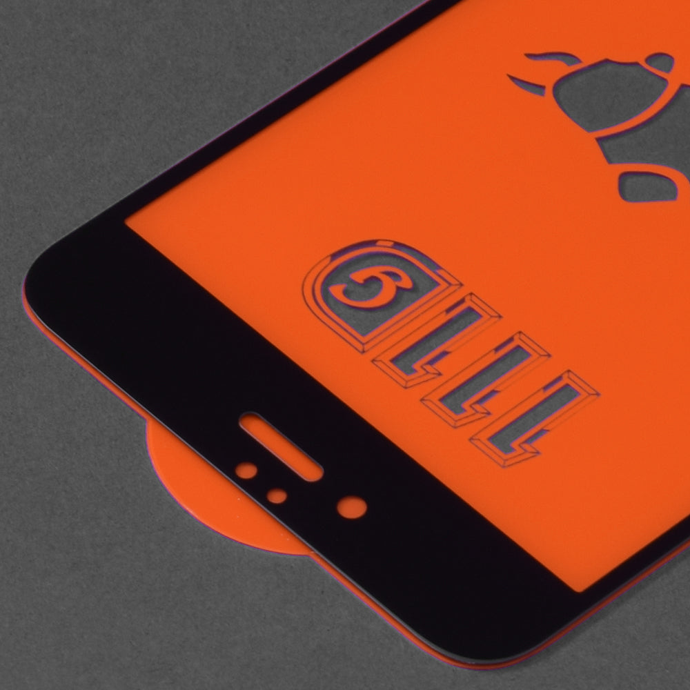 Techsuit skärmskydd för Apple iPhone 6s Plus / 6 Plus, härdat glas, full limning, 111D, svart