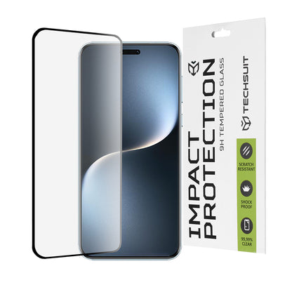 Techsuit skärmskydd för Honor Magic7 Pro, härdat glas, full limning, 111D, svart