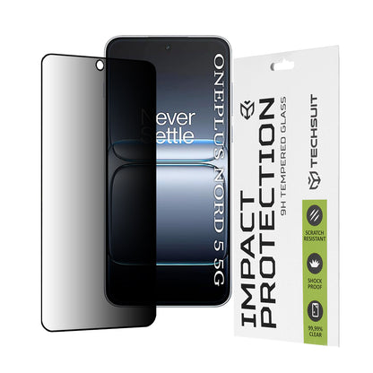 Skyddsfilm Techsuit för OnePlus Nord 5, Härdat Glas, Full Lim, 111D