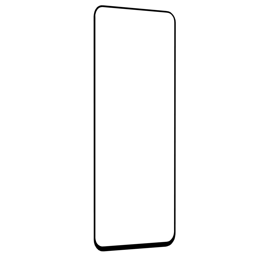 Techsuit skärmskydd för OnePlus Nord CE 2 Lite 5G / Realme Narzo 50 / 9 5G / 9i / 9 Pro, härdat glas, full limning, 111D, svart