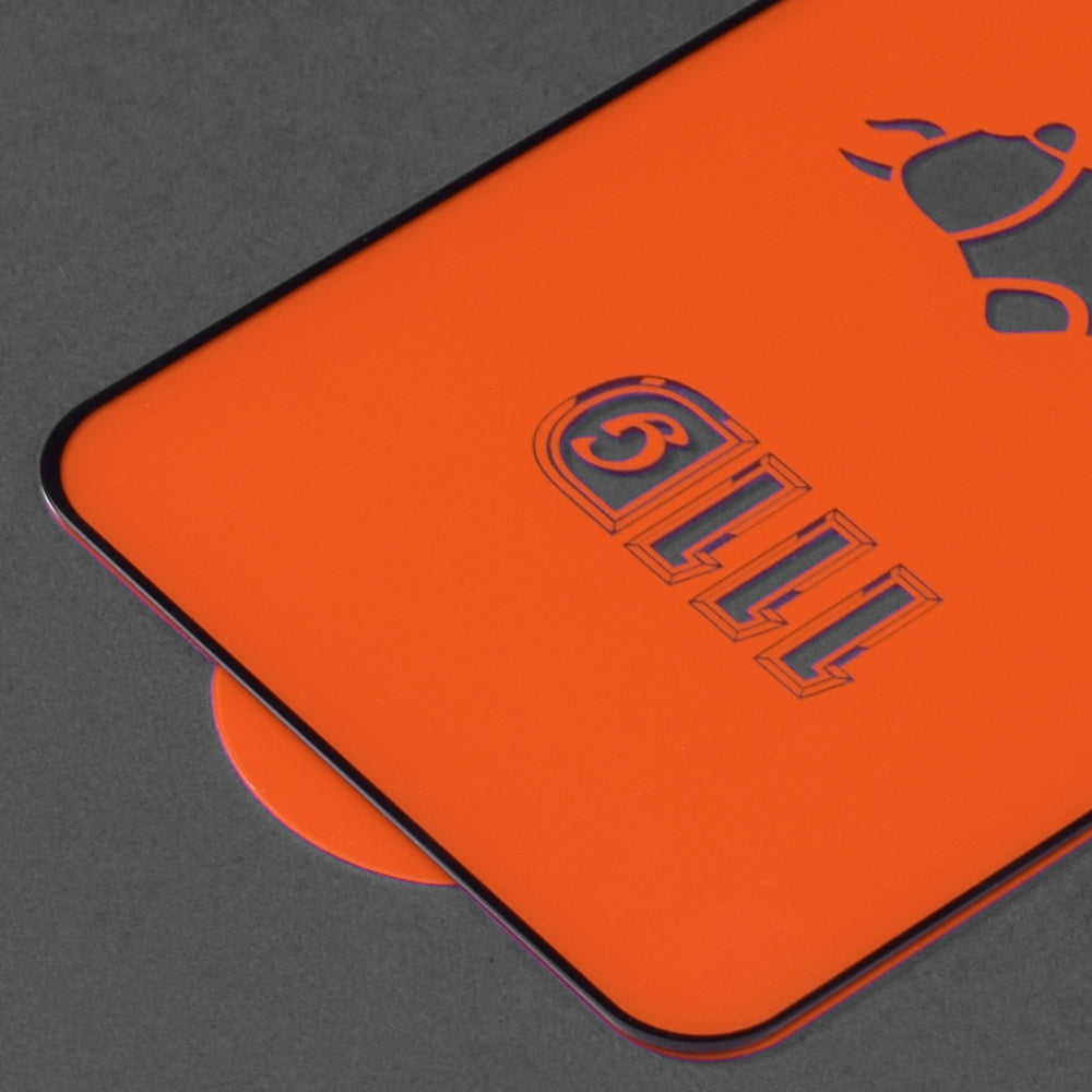 Techsuit skärmskydd för Oppo Reno6 5G, härdat glas, full lim, 111D, svart