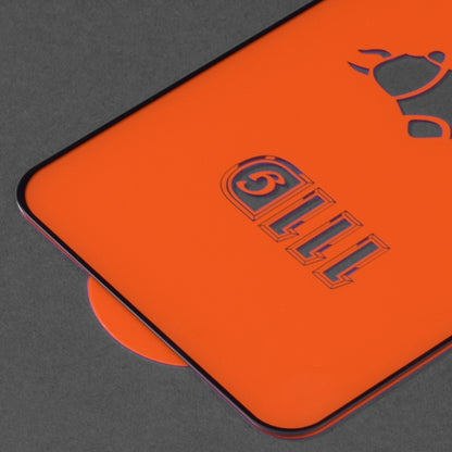 Techsuit skärmskydd för Oppo Reno6 5G, härdat glas, full lim, 111D, svart