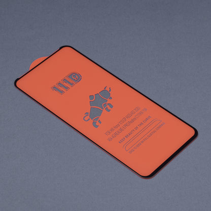 Techsuit skärmskydd för Xiaomi Poco M4 Pro / Redmi Note 11S / Note 11, härdat glas, full lim, 111D, svart
