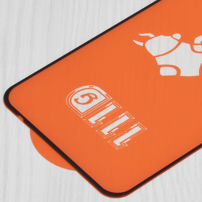 Techsuit skärmskydd för Xiaomi Poco M6 4G / Redmi 13 / 12 5G / 12, härdat glas, full limning, 111D, svart