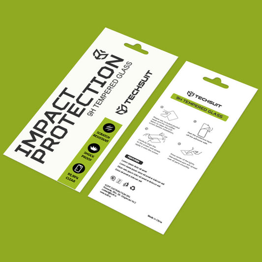 Techsuit Screen Protector for Xiaomi Poco M8 Pro / Redmi Note 15 Pro+ 5G, Tempered Glass, Full Glue, 111D, Black