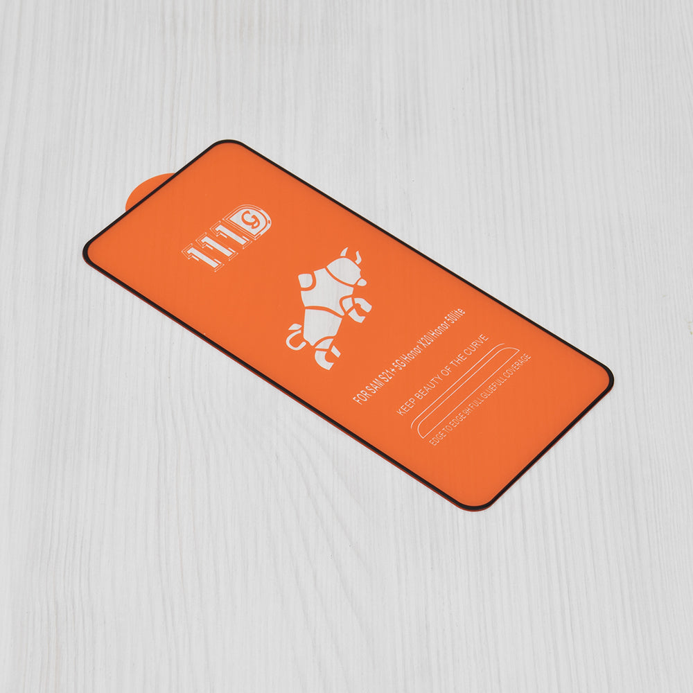 Techsuit skärmskydd för Xiaomi Poco X6 Pro, härdat glas, full limning, 111D, svart