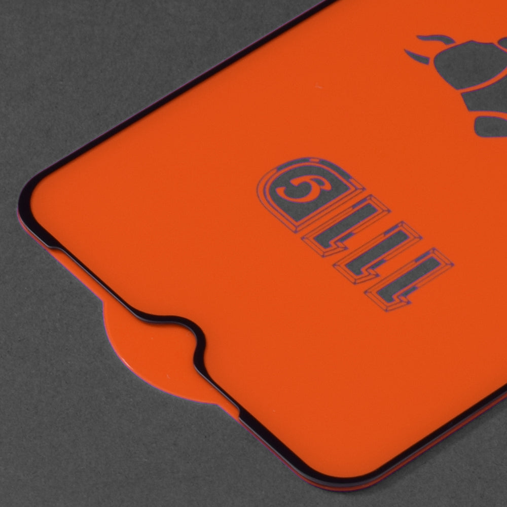 Techsuit skärmskydd för Xiaomi Redmi 9 Power / 9T / Poco M3, härdat glas, full lim, 111D, svart