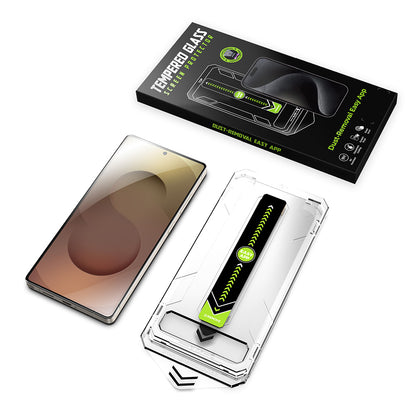 Skärmskydd Techsuit TitanGlass CrystalHD för Samsung Galaxy S25+ S936 / S24+ S926, Härdat Glas, Fullt Lim