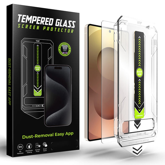 Skärmskydd Techsuit TitanGlass CrystalHD för Samsung Galaxy S25 Ultra S938, Härdat glas, Full limning