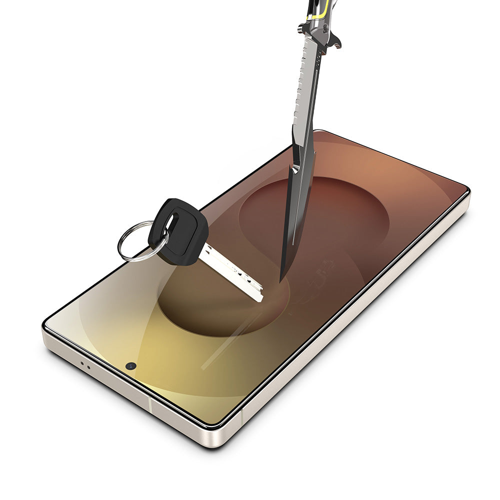 Skärmskydd Techsuit TitanGlass CrystalHD för Samsung Galaxy S26, Härdat Glas, Full Lim