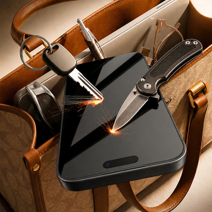 Torras HD skärmskydd för Apple iPhone 18 Pro / 17 Pro, härdat glas, full limning