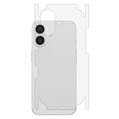 OEM bakskyddsfilm för Apple iPhone 17, plast
