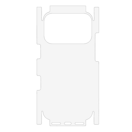 OEM Bakskyddsfilm för Apple iPhone 17 Pro Max, Plast