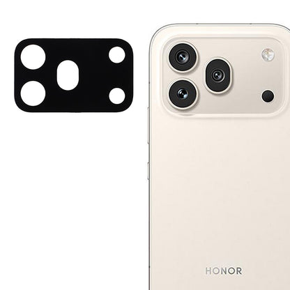 Skyddsplast för bakre kamera Techsuit för Honor 600 Pro, härdat glas, svart