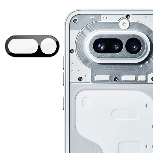 Skyddsfodral för bakre kamera Techsuit för Nothing Phone (4a), härdat glas, svart