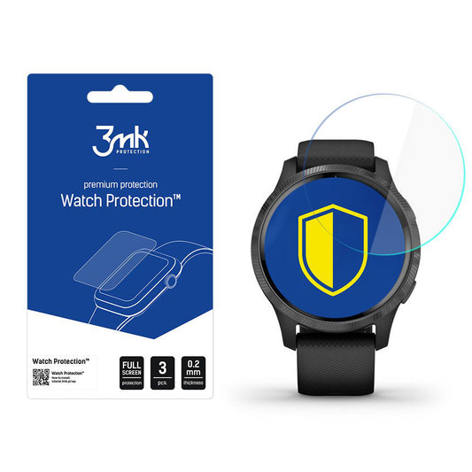 3MK Arc Skyddsfodral för Garmin Venu 2S, Set om 3 stycken, Plast