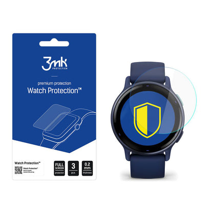 3MK Arc Skyddsfolie för Garmin Vivoactive 5, Set om 3 stycken, Plast