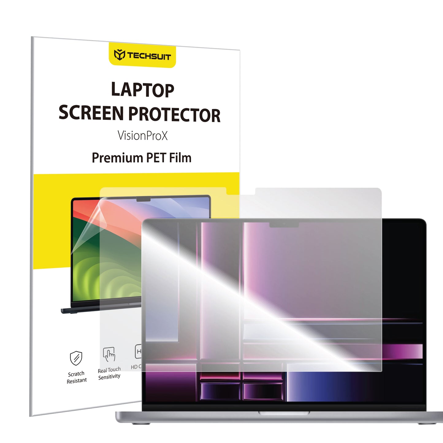 Skärmskyddsfilm Anti Blue Light Techsuit VisionProX för Apple MacBook Air M4 13 tum (2025), Plast