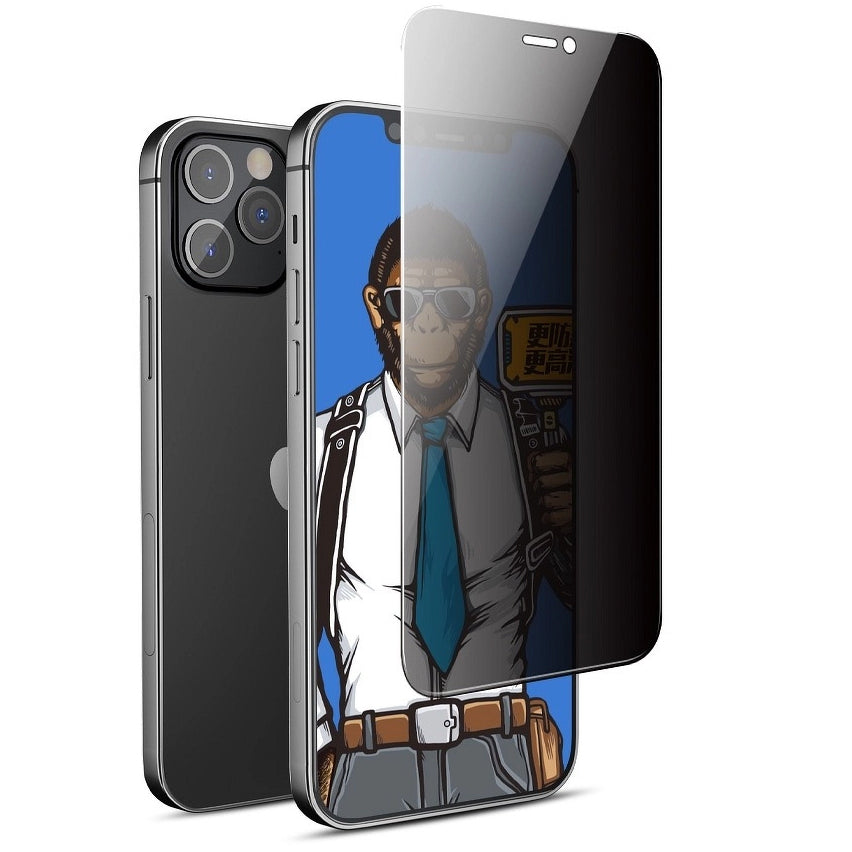 Skyddsfilm Privacy Blueo för Apple iPhone 13 Pro Max, Härdat Glas, Full Glue, 5D