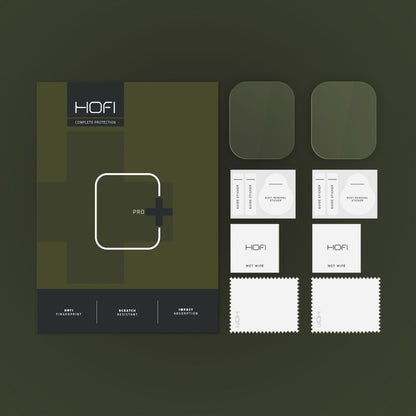 HOFI Glass PRO+ skyddsfodral för Xiaomi Redmi Watch 5 Active, Set om 2 stycken, Härdat glas