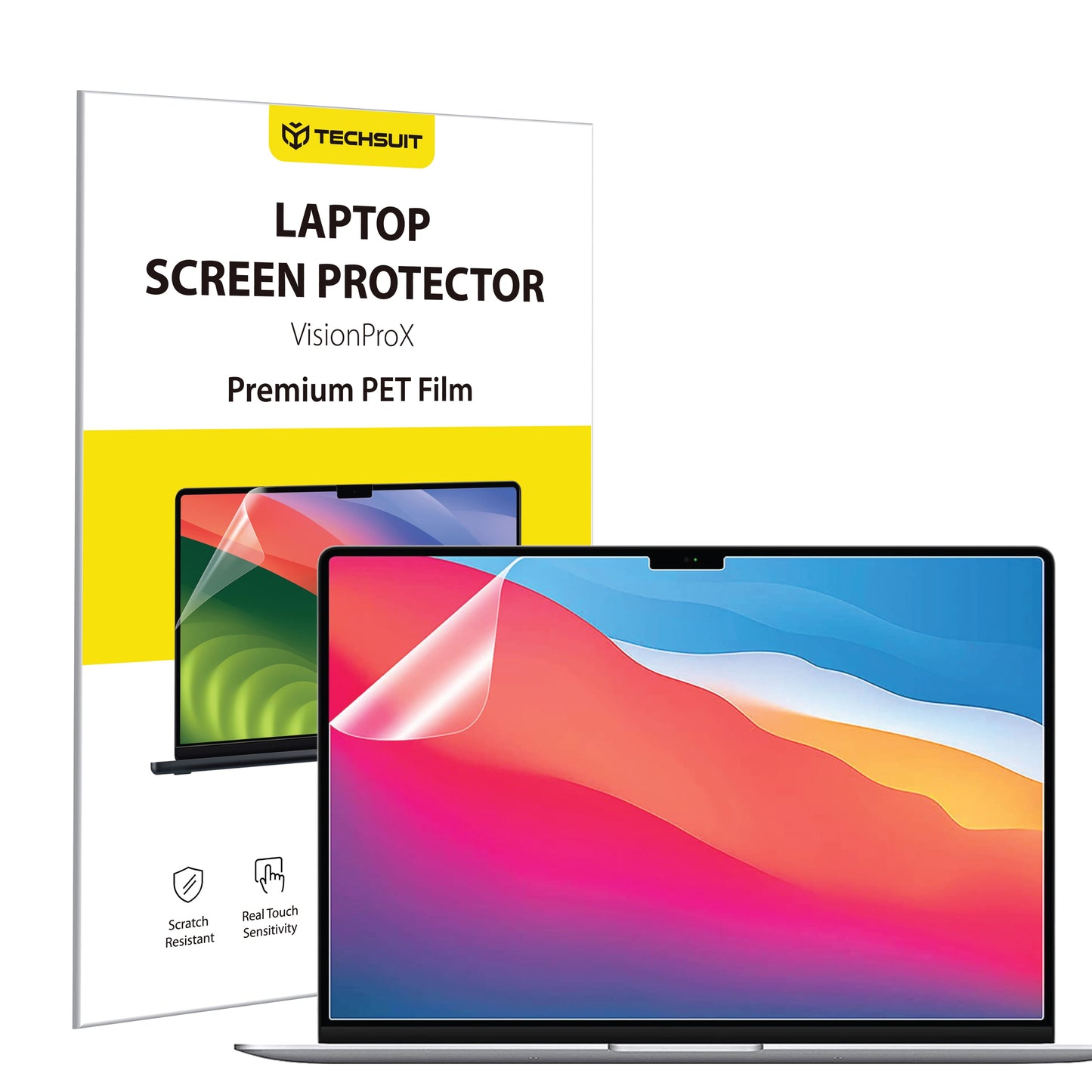 Skärmskydd Matt Anti Blue Light Techsuit VisionProX för Apple MacBook Pro 14 tum (2024), Plast