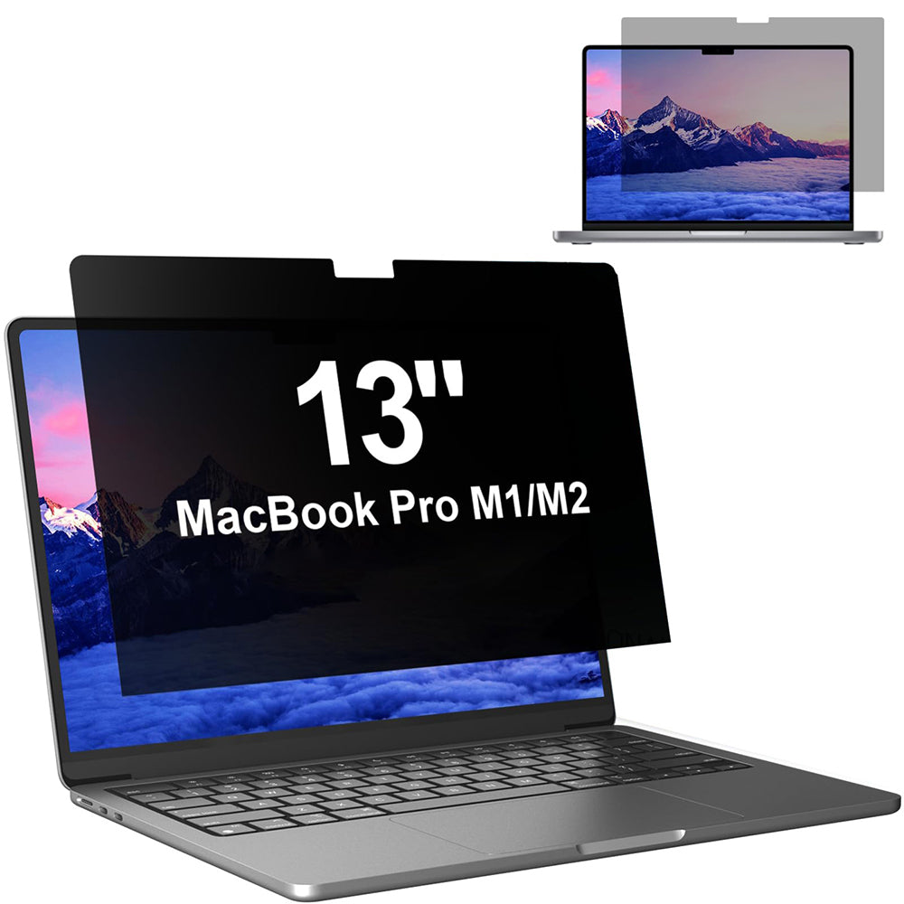 Skärmskyddsfolie Privacy Techsuit VisionProX för Apple MacBook Pro 13inch (2022) / (2020) / (2019) / (2018) / (2016), Plast