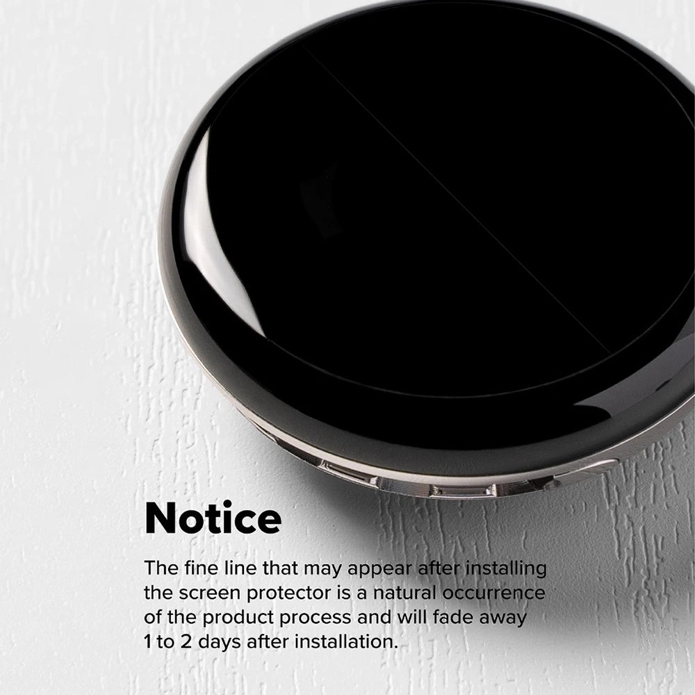 Skyddsfilm Ringke Dual Easy Pro för Google Pixel Watch 4 41mm, Set med 2 stycken, Plast