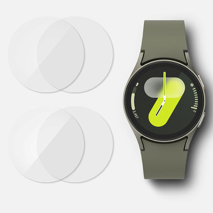 Ringke R6 Skyddsfodral för Samsung Galaxy Watch7 44mm, Set om 4 stycken, Härdat glas