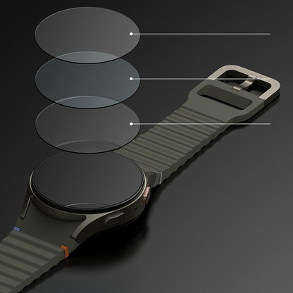 Ringke R6 Skyddsfodral för Samsung Galaxy Watch7 44mm, Set om 4 stycken, Härdat glas