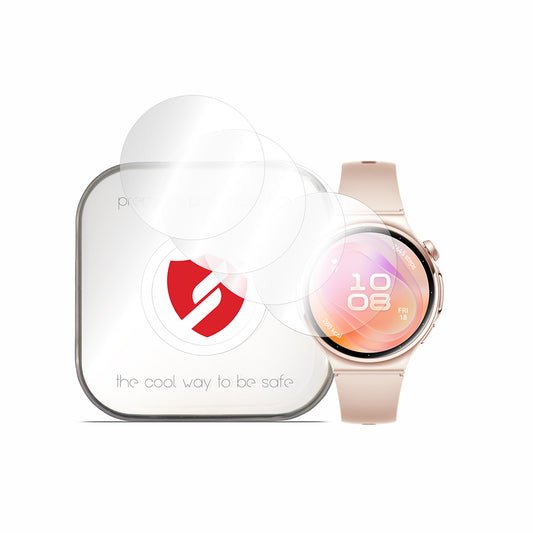 Smart Protection Premium Classic skyddsfilm för Huawei Watch 6 42 mm, plast, 4-pack