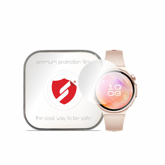 Smart Protection Premium Classic skyddsfilm för Huawei Watch 6 42 mm, plast, 4-pack