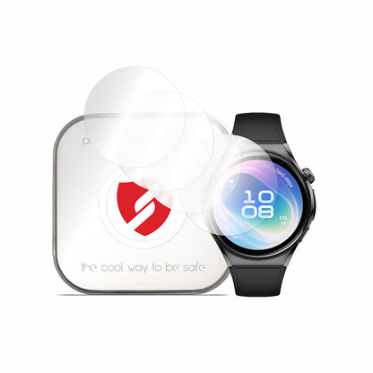 Smart Protection Premium Classic skyddsfilm för Huawei Watch 6 46 mm, plast, 4-pack