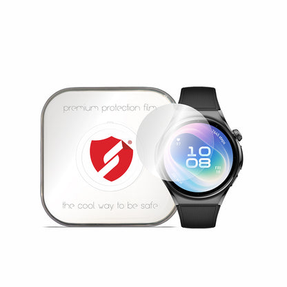 Smart Protection Premium Classic skyddsfilm för Huawei Watch 6 46 mm, plast, 4-pack