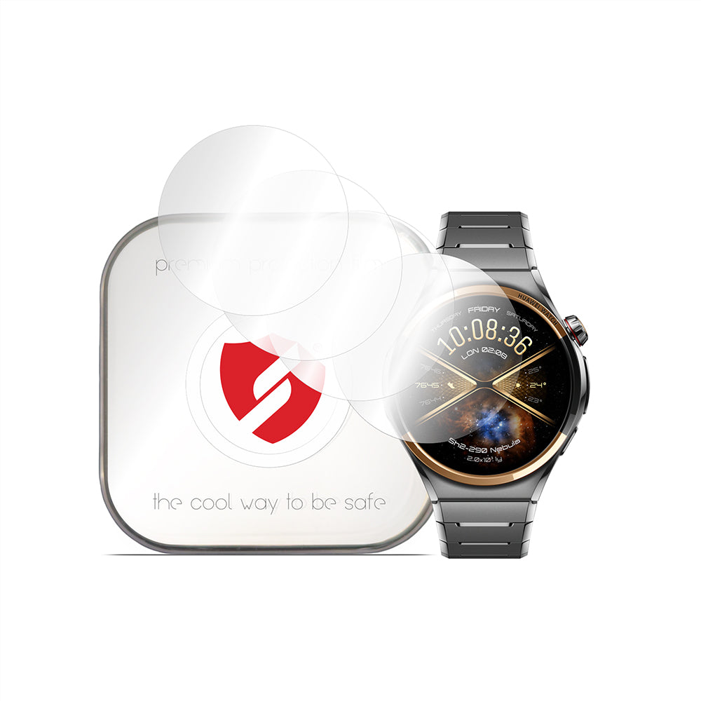 Smart Protection Premium Classic skyddsfilm för Huawei Watch 6 Pro 46 mm, plast, 4-pack
