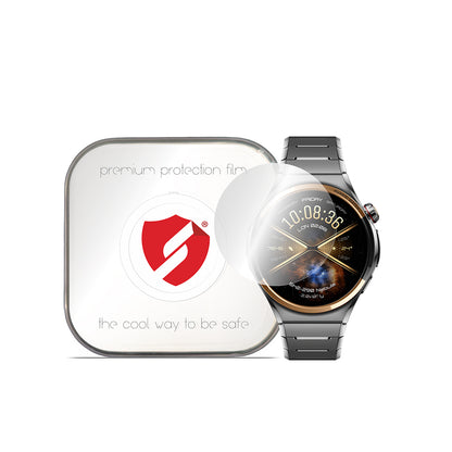 Smart Protection Premium Classic skyddsfilm för Huawei Watch 6 Pro 46 mm, plast, 4-pack