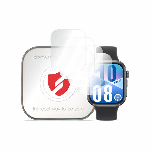 Smart Protection Premium Classic skyddsfilm för Huawei Watch Fit 4, Set om 4 stycken, Plast
