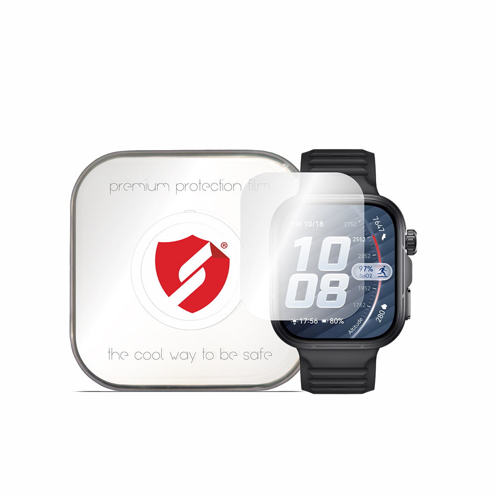 Smart Protection Premium Classic skyddsfilm för Huawei Watch Fit 5 Pro, plast, 4-pack