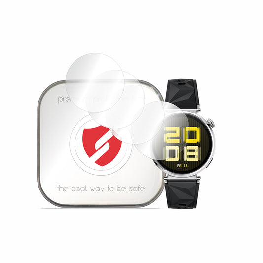 Smart Protection Premium Classic skyddsfodral för Huawei Watch GT 5 41mm, Set om 4 stycken, Plast