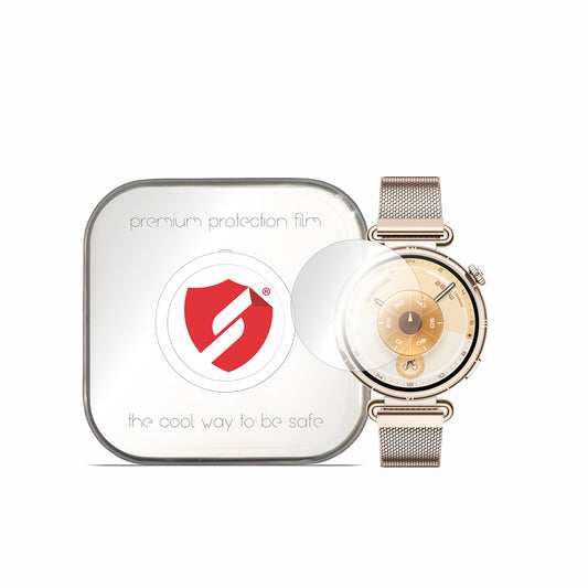 Smart Protection Premium Classic skyddsfilm för Huawei Watch GT 6 41mm, Set om 4 stycken, Plast