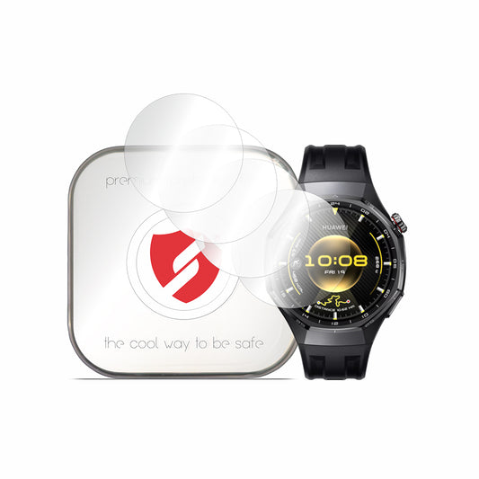 Skyddsfilm Smart Protection Premium Classic för Huawei Watch GT 6 Pro, Set med 4 stycken, Plast