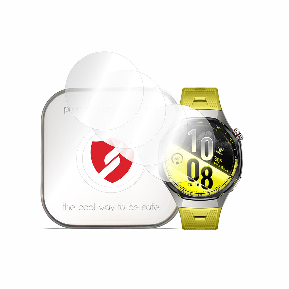 Smart Protection Premium Classic skyddsfilm för Huawei Watch GT 7 Pro, plast, 4-pack