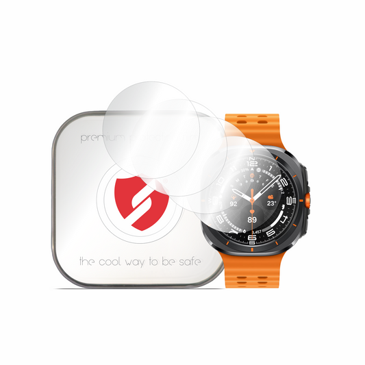 Smart Protection Premium Classic skyddsfilm för Samsung Galaxy Watch Ultra, set om 4 stycken, plast