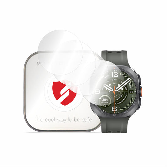 Smart Protection Premium Classic skyddsfilm för Samsung Galaxy Watch Ultra2, plast, set om 4 stycken