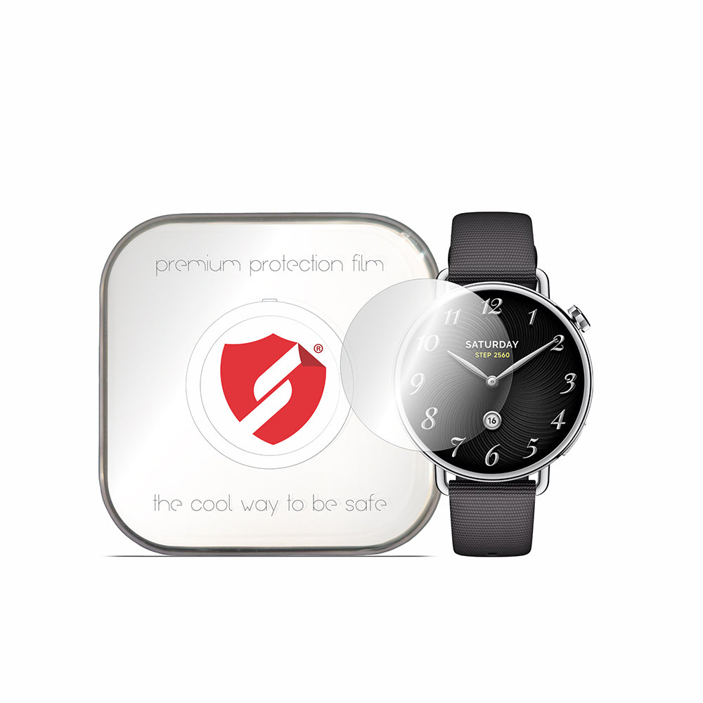 Smart Protection Premium Classic Screen Protector for Xiaomi Watch S4, Set of 4 Pieces, Plastic