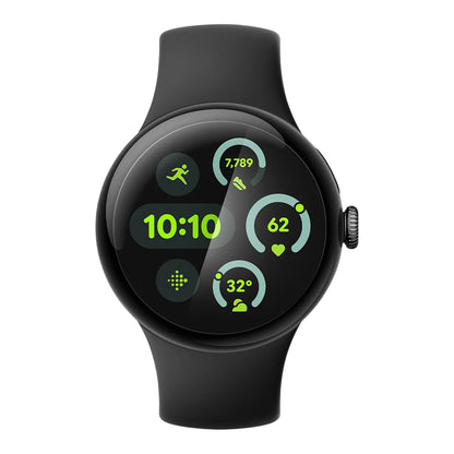 Spigen Elite Shield EZ FIT skyddsfilm för Google Pixel Watch 41mm-serien, set om 2 stycken, härdat glas, transparent AFL08524