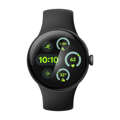 Spigen Elite Shield EZ FIT skyddsfolie för Google Pixel Watch 45mm-serien, set om 2 stycken, härdat glas, transparent AFL08525
