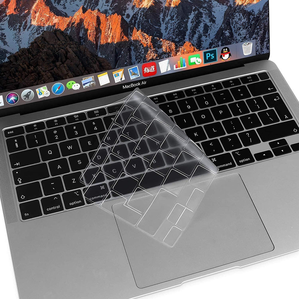 Tangentbordsfodral Techsuit PureTypeX för Apple Macbook Air 13 (2020), Transparent