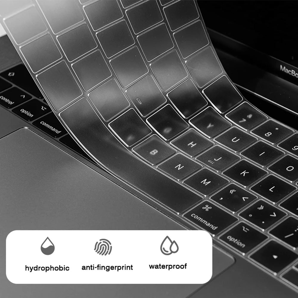 Tangentbordsfodral Techsuit PureTypeX för Apple Macbook Air 13 (2020), Transparent